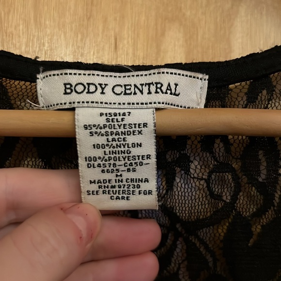 Cream Black Dress Sz Medium - Picture 2 of 2